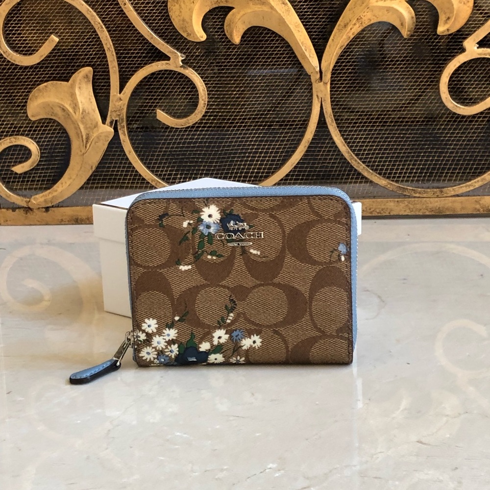 NWT Coach Signature Floral handbag&wallet - Picture 7 of 8